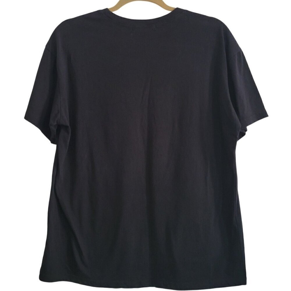 NYC New York City Cotton Tee T-shirt Black Size Women M - Picture 2 of 6